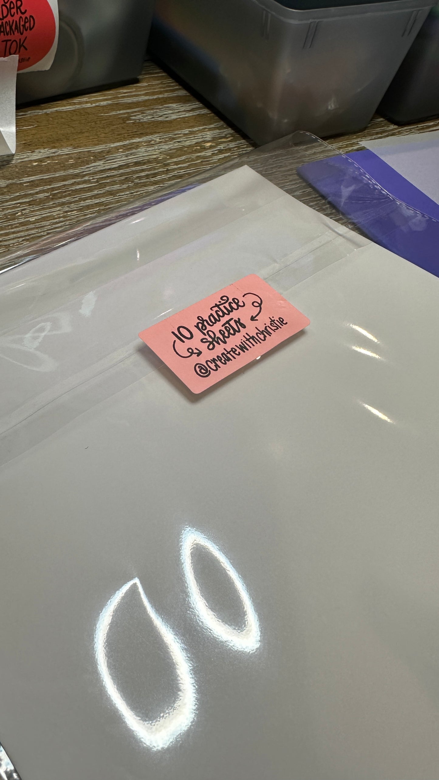 10 Sheets Tracing Paper for Hand Lettering Vellum