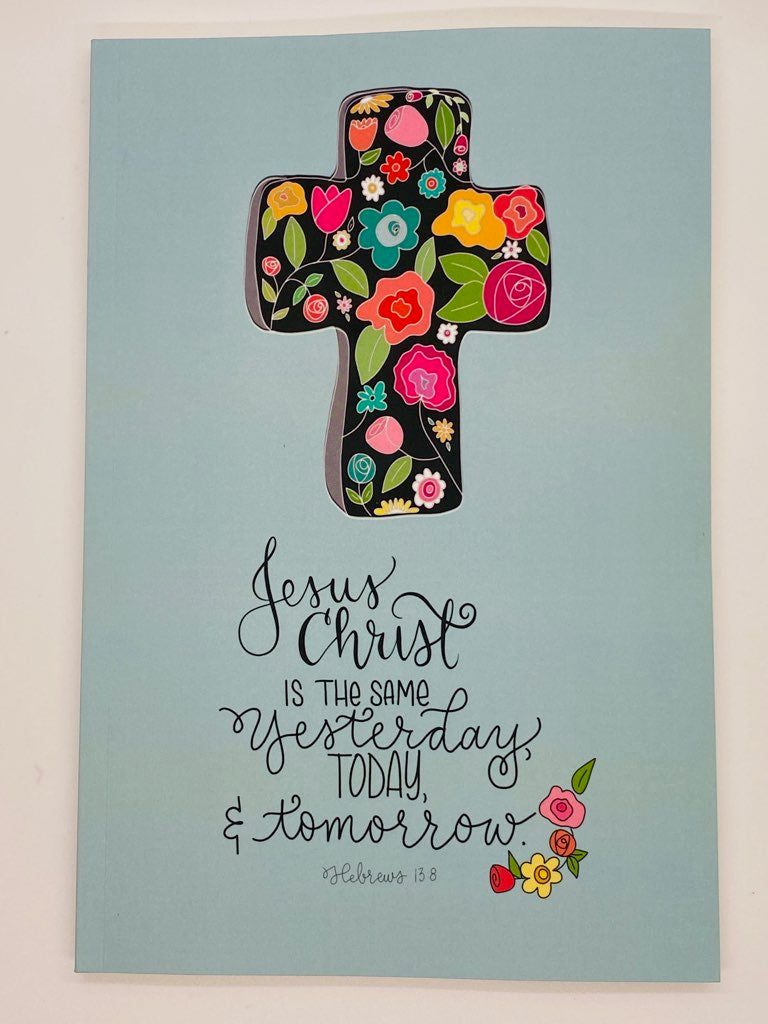 Cross Blank Lined Journal
