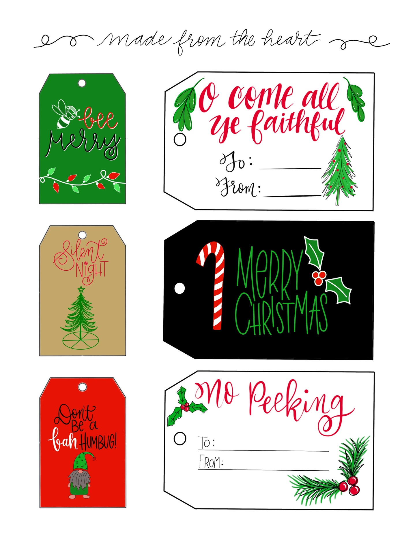 Hand Lettering & Doodling for the Holidays Idea Book