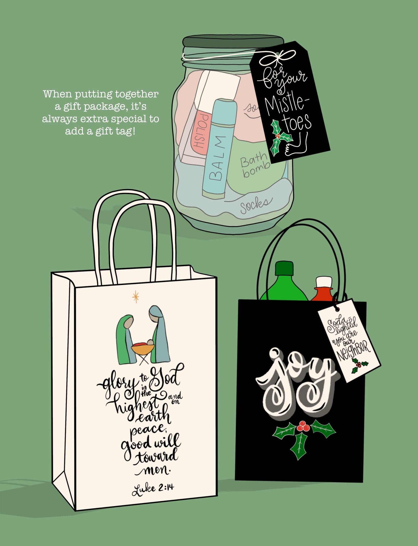 Hand Lettering & Doodling for the Holidays Idea Book