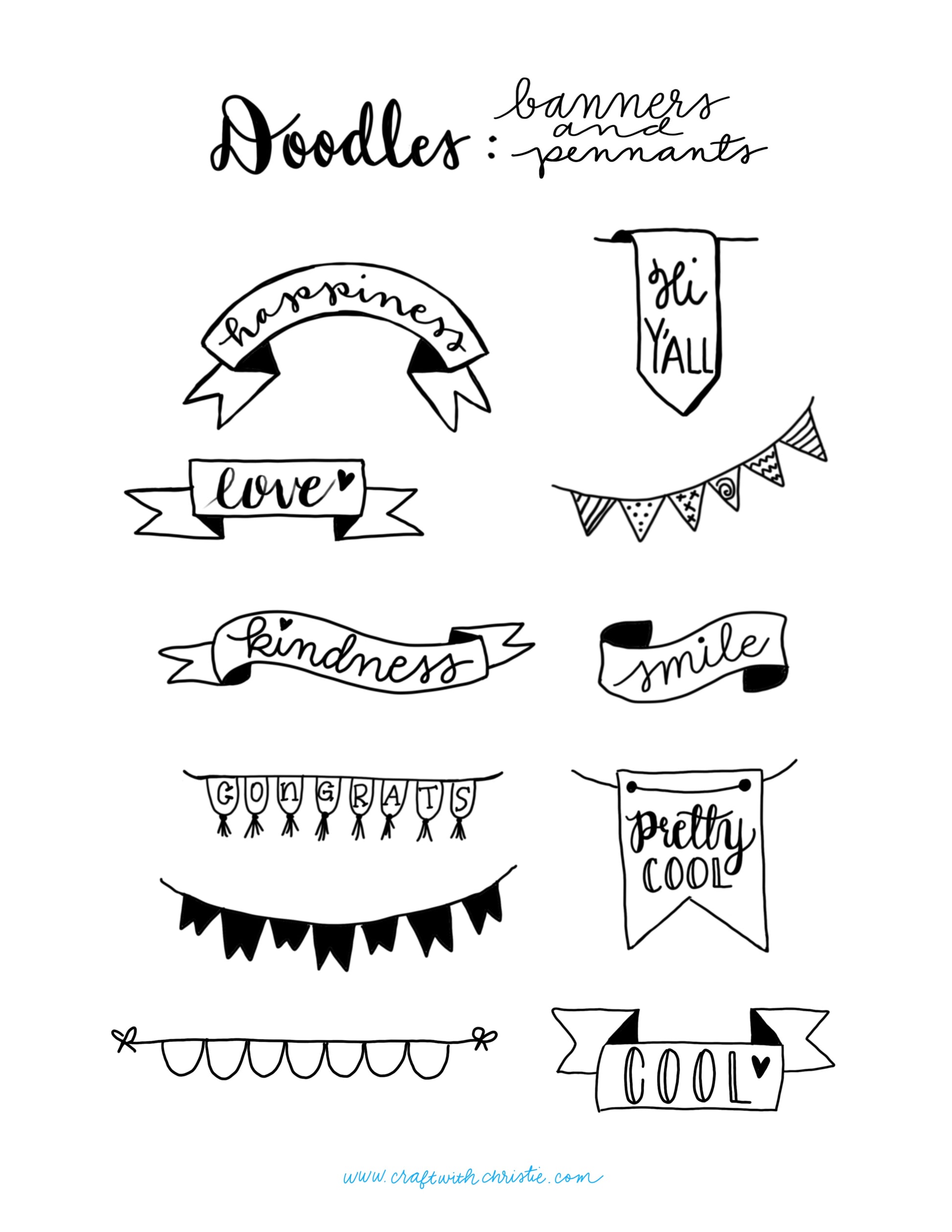 My project for course: Creative Doodling and Hand-Lettering for